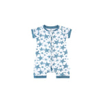 Dreamland Baby LuxeWeave Baby Short Sleeve Bamboo Romper for Softness and Comfort - Apparel & Accessories > Clothing > Sleepwear & Loungewear > Pajamas Pajamas