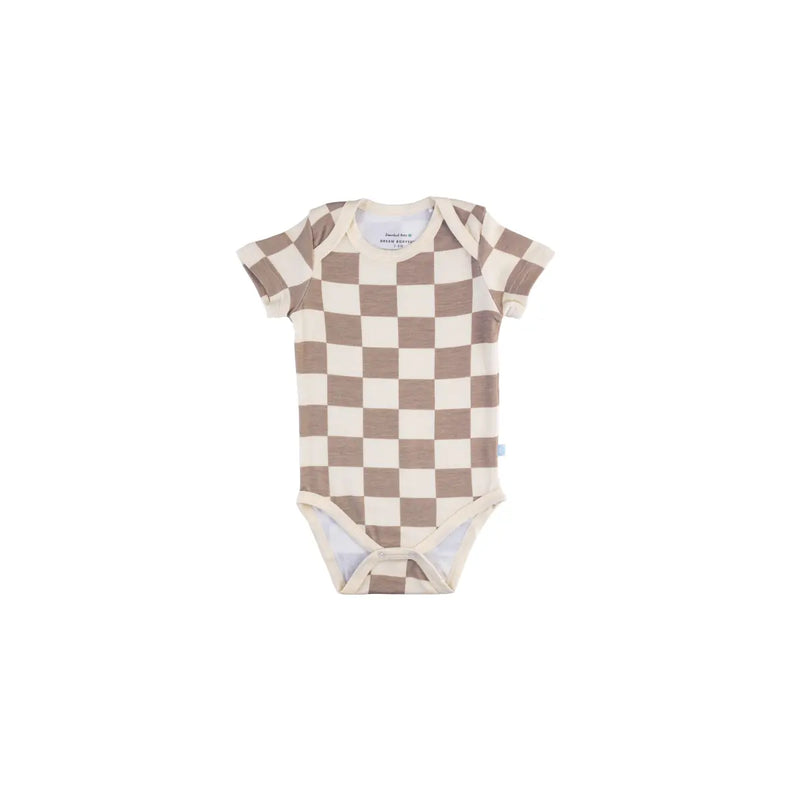 Baby Short-Sleeve Bamboo Bodysuit Dreamland Baby
