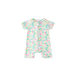 Dreamland Baby LuxeWeave Baby Short Sleeve Bamboo Romper for Softness and Comfort - Apparel & Accessories > Clothing > Sleepwear & Loungewear > Pajamas Pajamas
