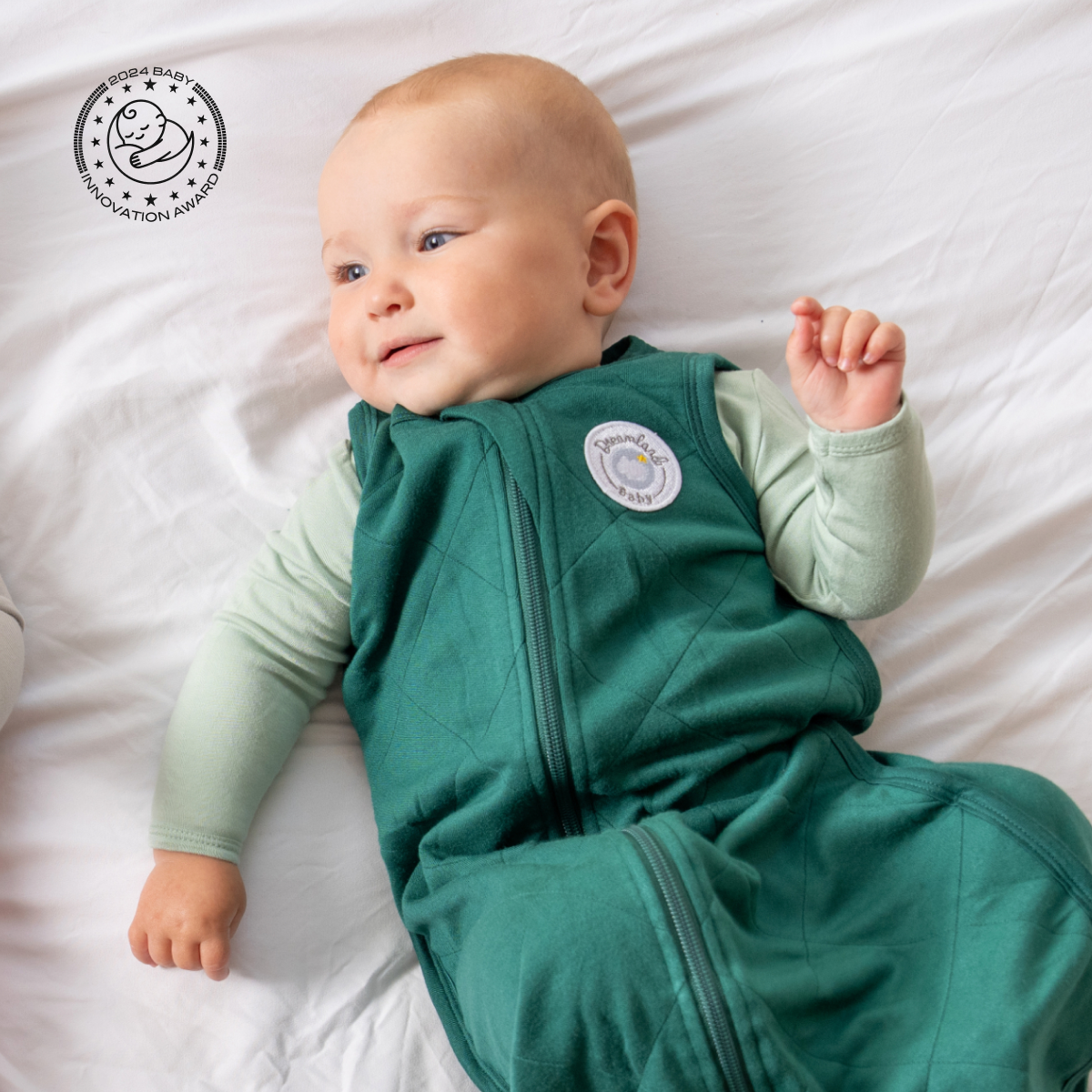 Dreamland Baby soft bamboo classic sleep sack, non-weighted.
