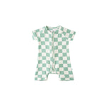 Dreamland Baby LuxeWeave Baby Short Sleeve Bamboo Romper for Softness and Comfort - Apparel & Accessories > Clothing > Sleepwear & Loungewear > Pajamas Pajamas