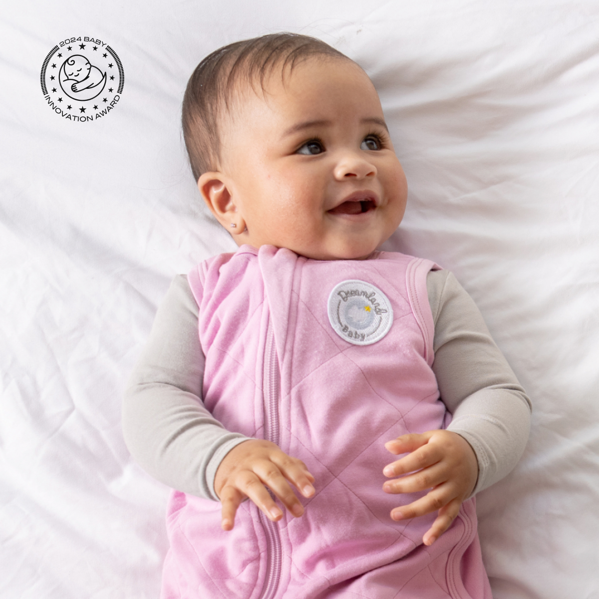 Dreamland Baby soft bamboo classic sleep sack, non-weighted.