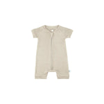 Dreamland Baby LuxeWeave Baby Short Sleeve Bamboo Romper for Softness and Comfort - Apparel & Accessories > Clothing > Sleepwear & Loungewear > Pajamas Pajamas
