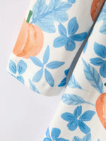 Rylee Faith Designs Chic Floral Print Long Sleeve Dress for Halloween and Thanksgiving Celebrations - Apparel & Accessories > Clothing > Dresses Dress