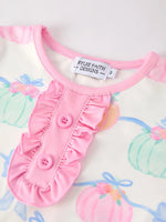 Rylee Faith Designs Cozy Halloween Pajamas with Ruffled Design for Girls Sleepwear - Apparel & Accessories > Clothing > Sleepwear & Loungewear > Pajamas Pajamas