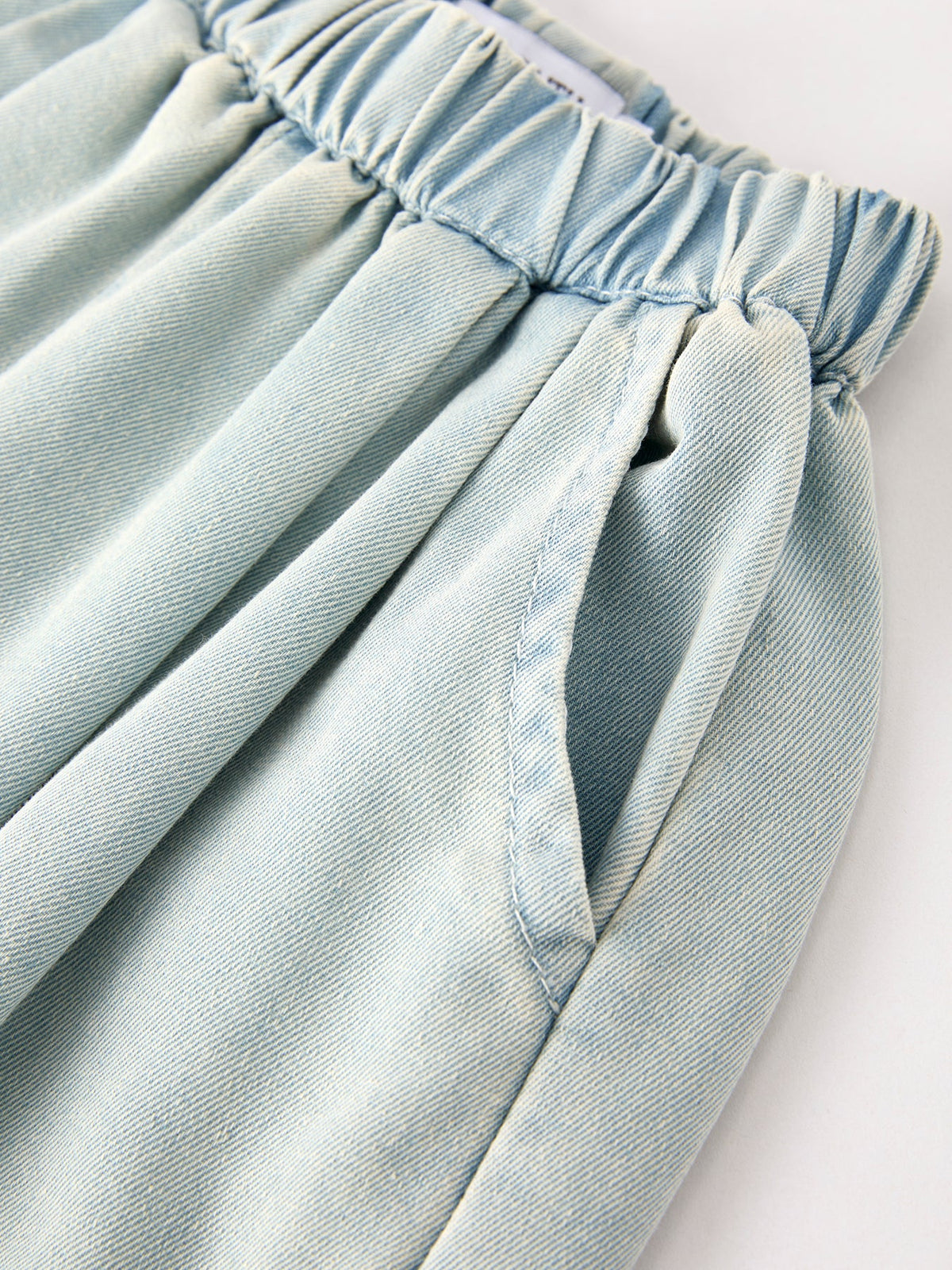 Denim Lace Girls Two-Piece Set, Summer by Rylee Faith Designs (view 8 of 11)