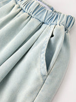 Denim Lace Girls Two-Piece Set, Summer by Rylee Faith Designs (view 8 of 11)