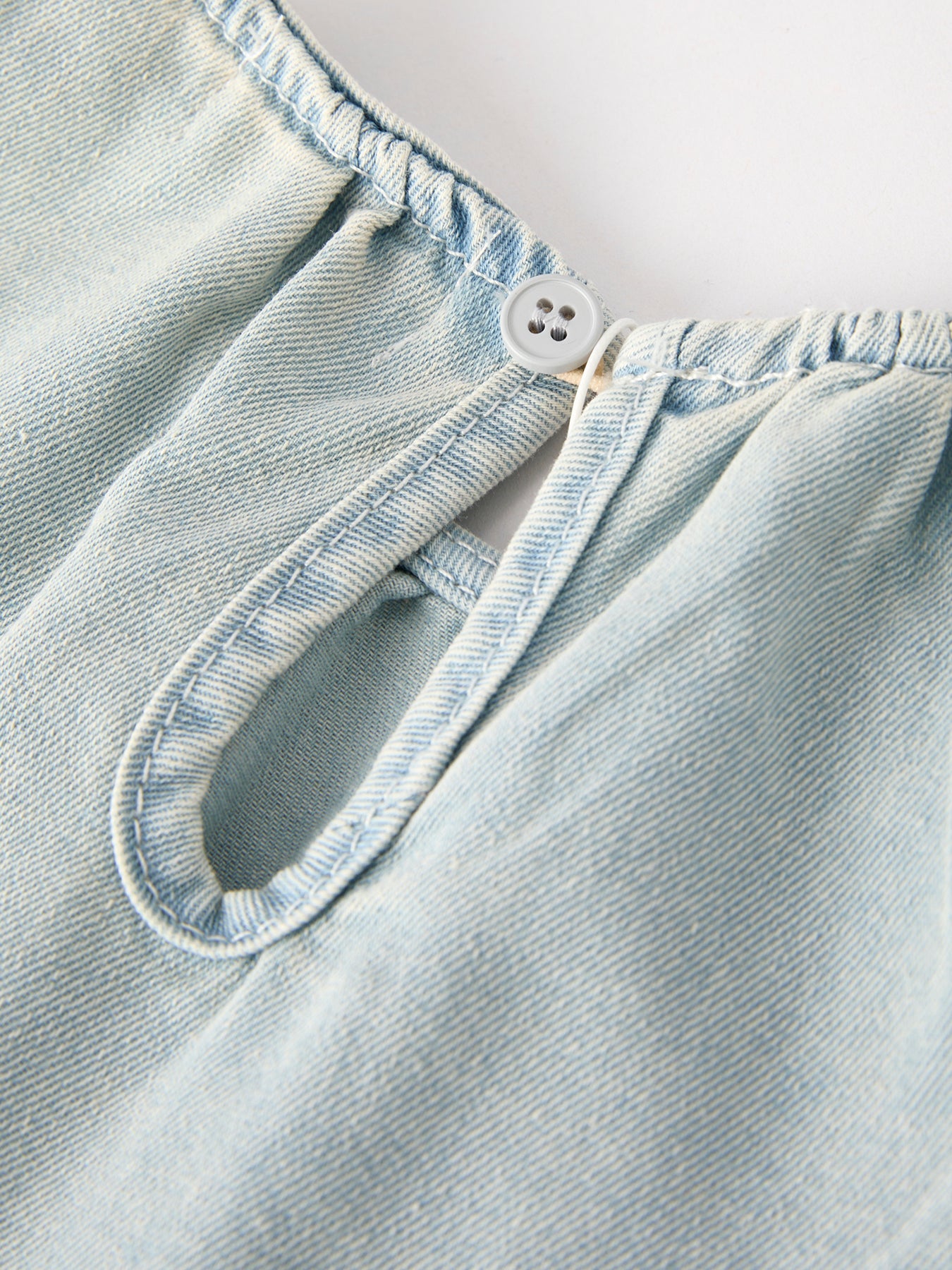 Denim Lace Girls Two-Piece Set, Summer by Rylee Faith Designs (view 10 of 11)