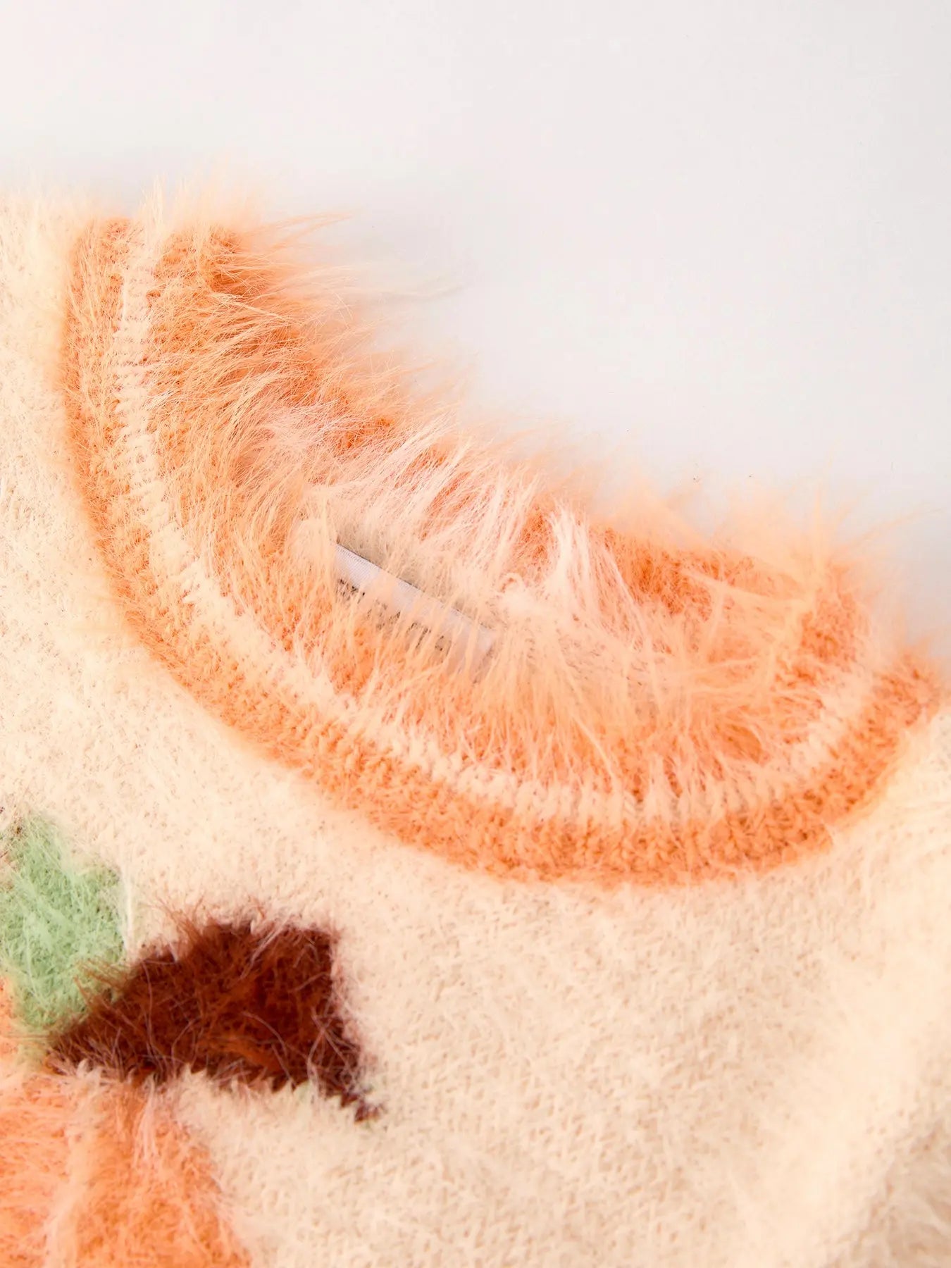 Rylee Faith Designs Vibrant Orange Pullover Sweater for Girls with Cozy Halloween Design - Apparel & Accessories > Clothing > Baby & Toddler Clothing > Baby & Toddler Tops > Sweaters Top