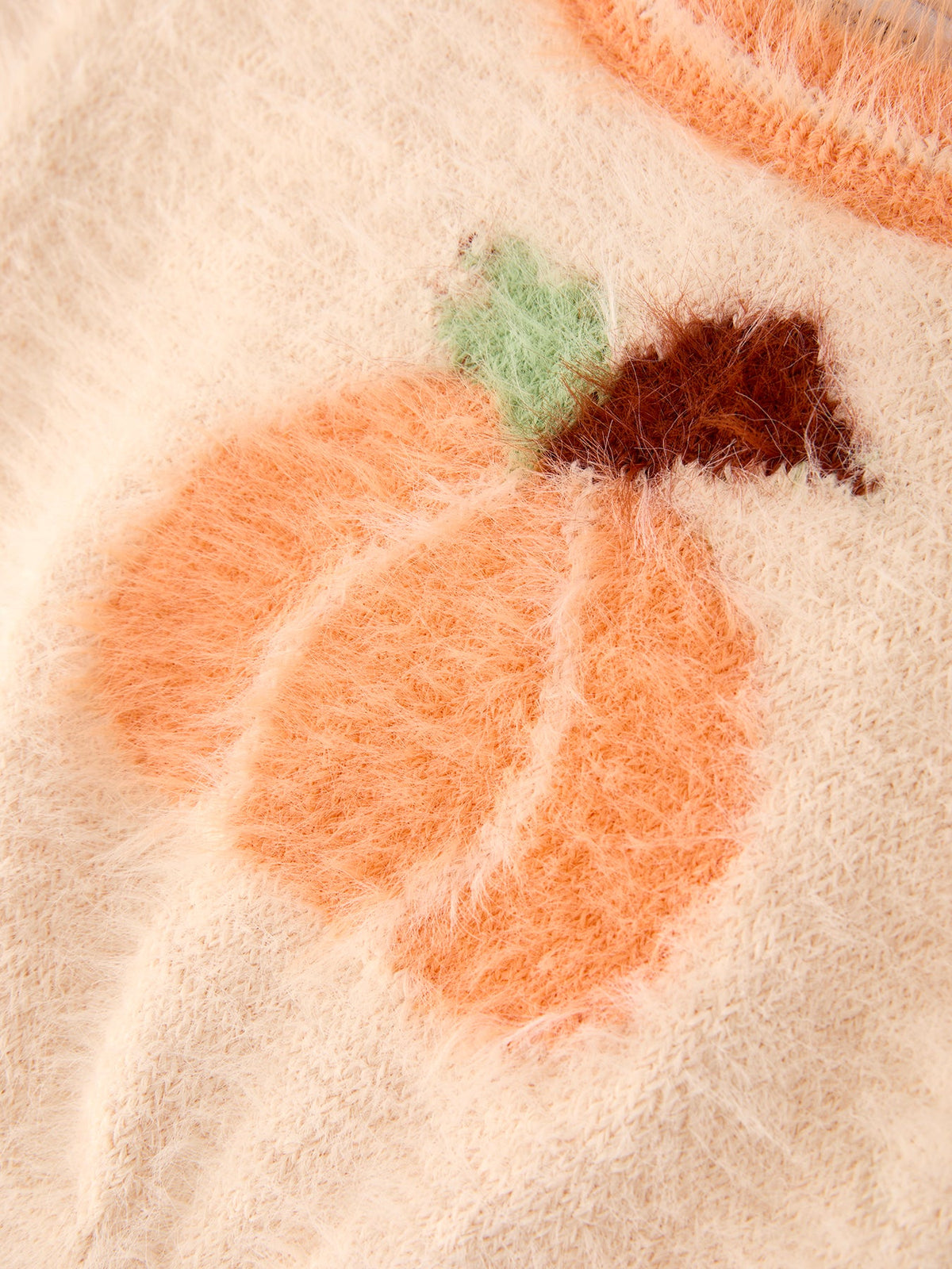 Fall Pumpkin Orange Girls Pullover Sweater by Rylee Faith Designs