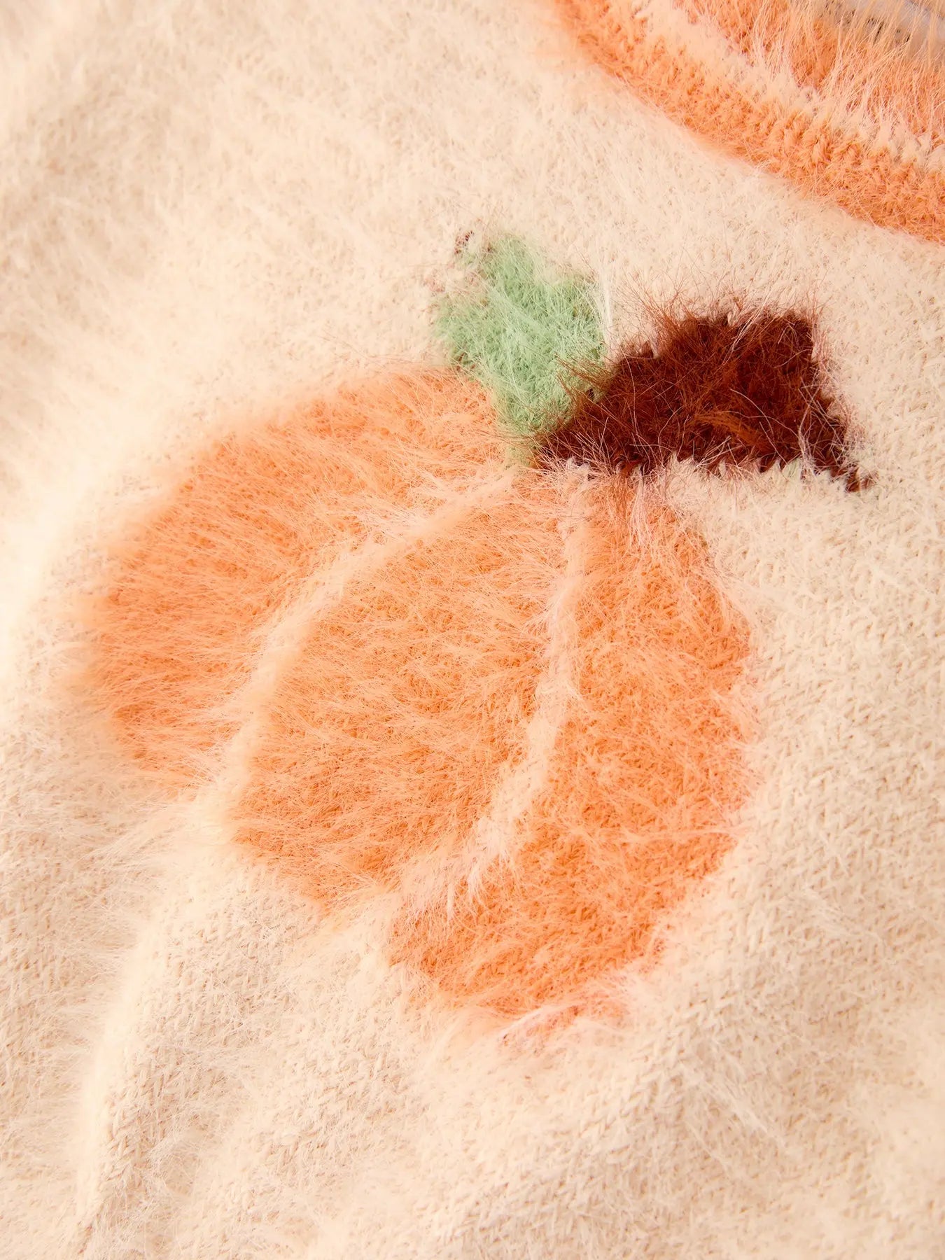 Rylee Faith Designs Vibrant Orange Pullover Sweater for Girls with Cozy Halloween Design - Apparel & Accessories > Clothing > Baby & Toddler Clothing > Baby & Toddler Tops > Sweaters Top