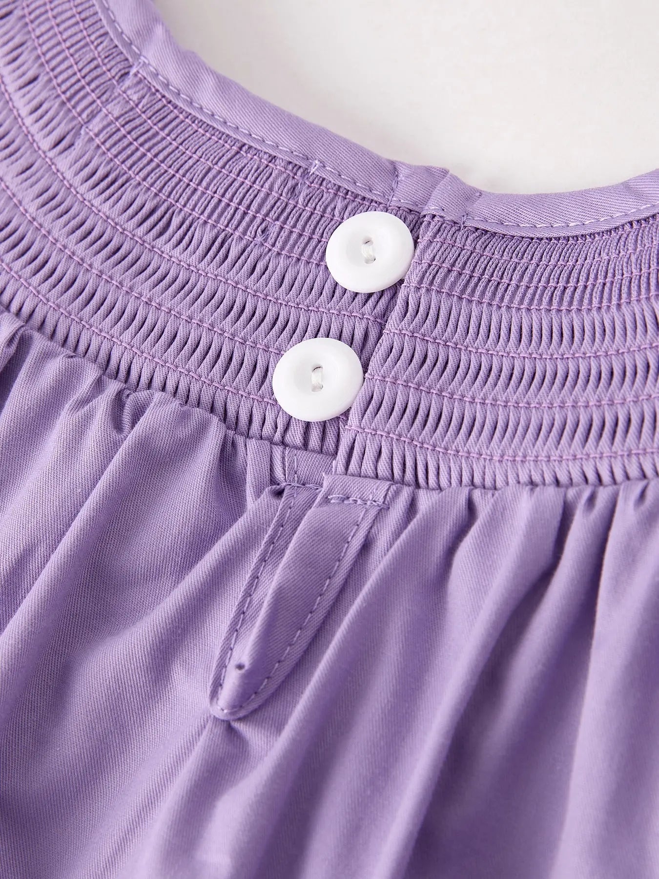 Rylee Faith Designs Charming Purple Halloween Dress with Embroidery for Baby Girls - Apparel & Accessories > Clothing > Baby & Toddler Clothing > Baby & Toddler Dresses Dress
