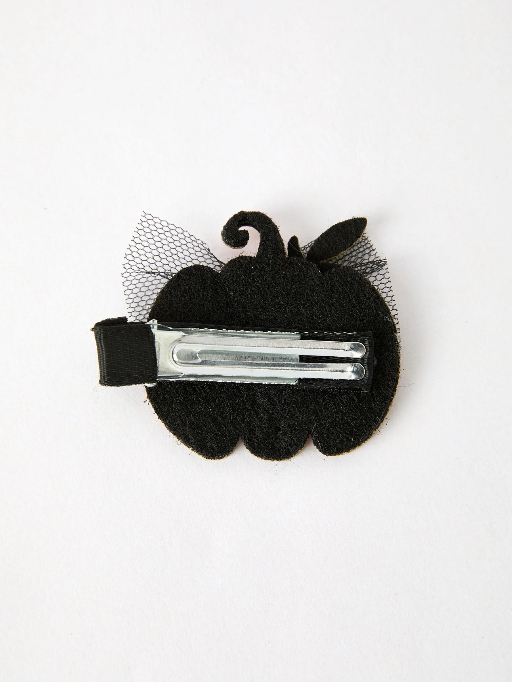 Rylee Faith Designs Sparkling Pumpkin Hair Clip with Dazzling Design for Halloween Celebrations - Apparel & Accessories > Clothing Accessories > Hair Accessories > Hair Pins, Claws & Clips Bows