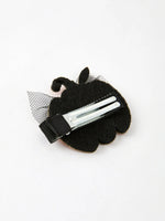 Rylee Faith Designs Sparkling Pumpkin Hair Clip with Dazzling Design for Halloween Celebrations - Apparel & Accessories > Clothing Accessories > Hair Accessories > Hair Pins, Claws & Clips Bows