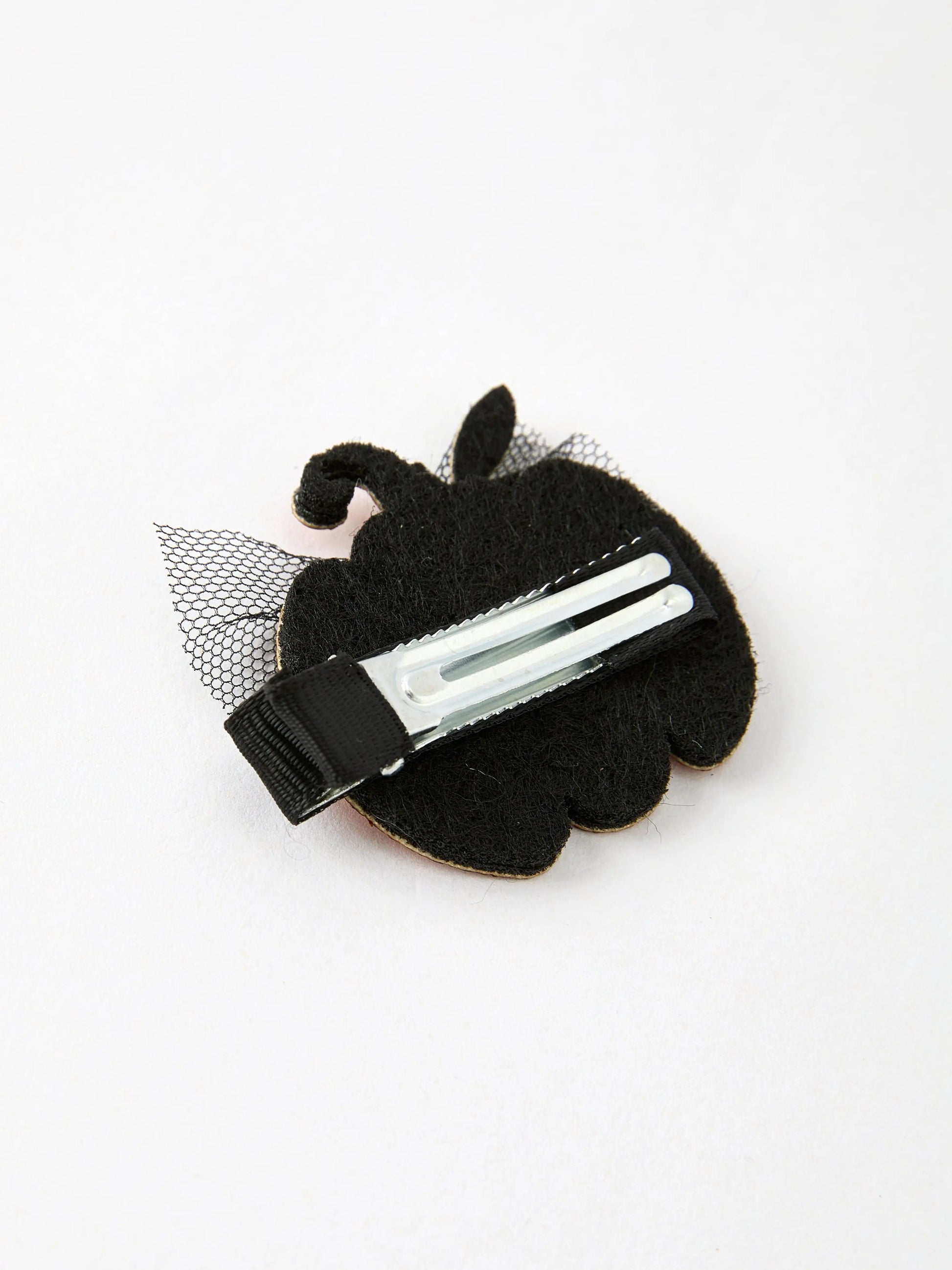Sparkling Pumpkin Hair Clip with Dazzling Design for Halloween Celebrations Rylee Faith Designs