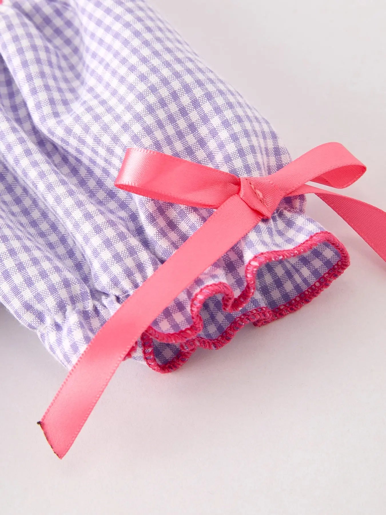 Rylee Faith Designs Adorable Purple Halloween Spider Smock Romper for Girls Festive Wear - Apparel & Accessories > Clothing > Baby & Toddler Clothing > Baby One-Pieces Romper
