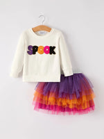 Rylee Faith Designs Adorable Halloween Spook Girls Outfit for Trick or Treating Fun - Apparel & Accessories > Clothing > Baby & Toddler Clothing > Baby & Toddler Outfits Outfit