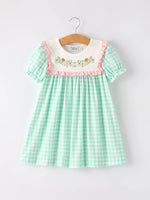 Rylee Faith Designs Charming Girls Dress with Embroidered Pumpkin Flowers for Fall Celebrations - Apparel & Accessories > Clothing > Baby & Toddler Clothing > Baby & Toddler Dresses Dress