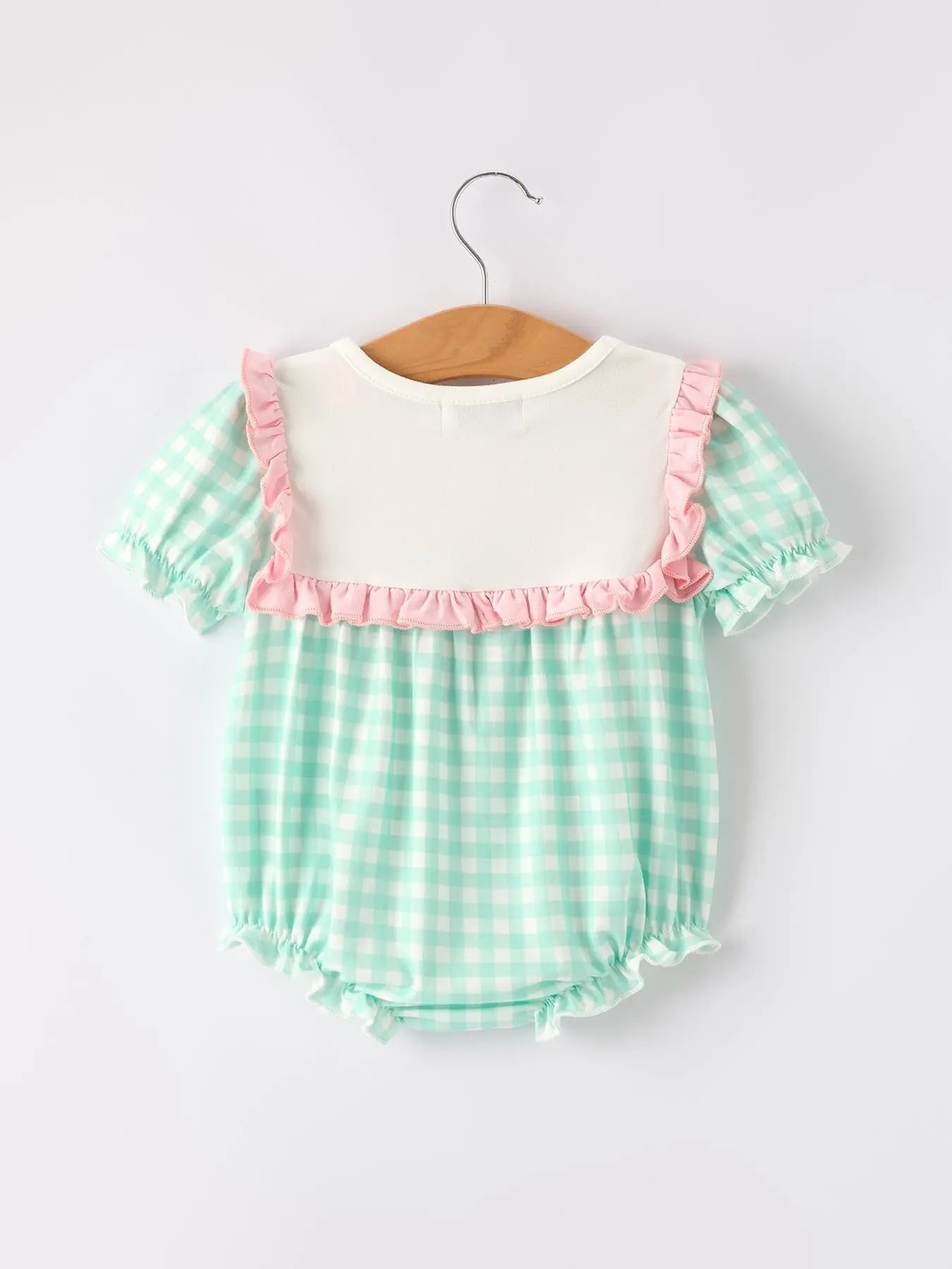 Charming Girls Romper with Embroidered Pumpkins for Thanksgiving Celebrations Rylee Faith Designs