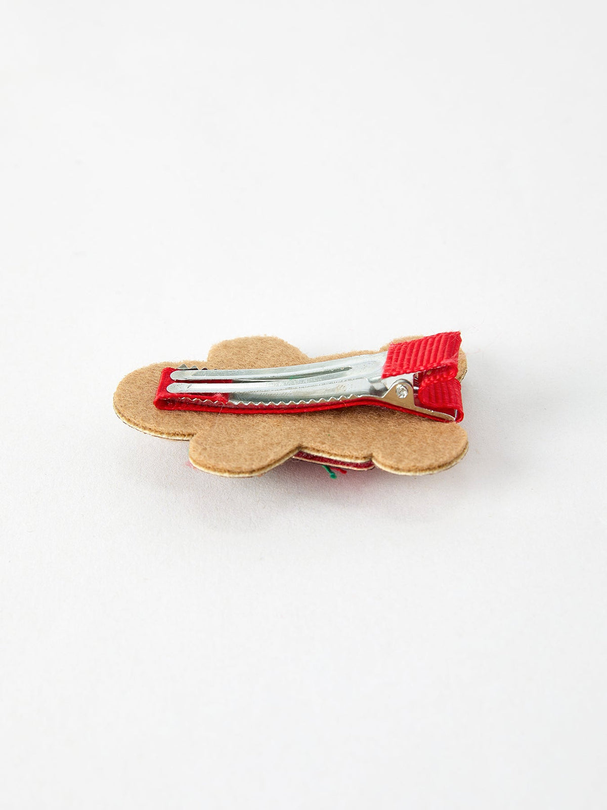 Christmas Gingerbread Girls Hair Clip by Rylee Faith Designs