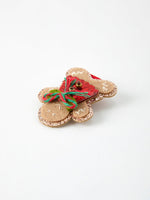 Christmas Gingerbread Girls Hair Clip by Rylee Faith Designs