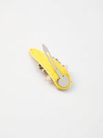 Christmas Elk Girls Hair Clip by Rylee Faith Designs