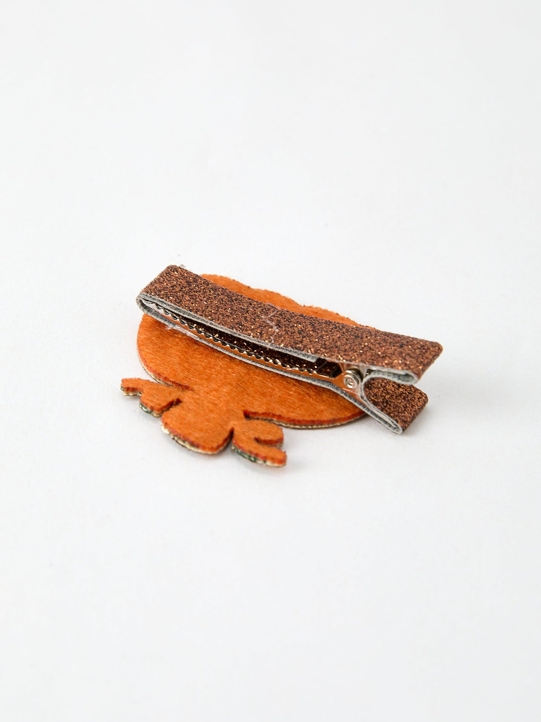 Halloween Pumpkin Girls Hair Clip by Rylee Faith Designs
