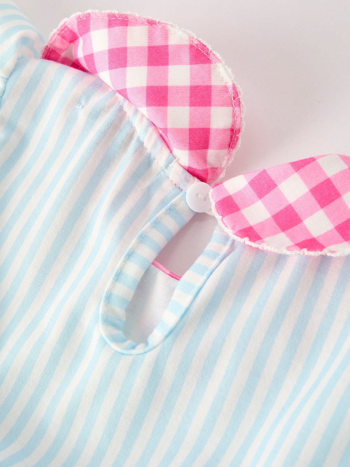 Back To School Girls Striped lapels Bow Dress by Rylee Faith Designs at Everetts Place