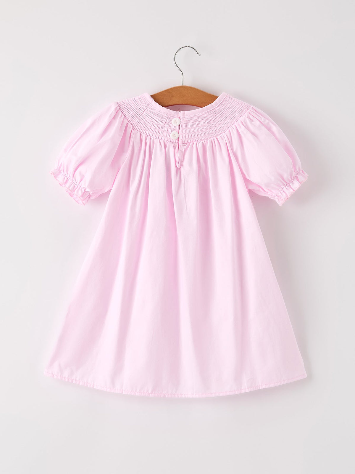 Fall Halloween Pink Spider Pumpkin Ghost Smock Embroidery Girl Dress by Rylee Faith Designs