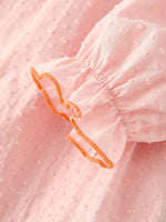 Rylee Faith Designs Fall Thanksgiving and Halloween Chicken Pumpkin Smock Embroidery Baby Girl Dress - Apparel & Accessories > Clothing > Baby & Toddler Clothing > Baby & Toddler Dresses Dress