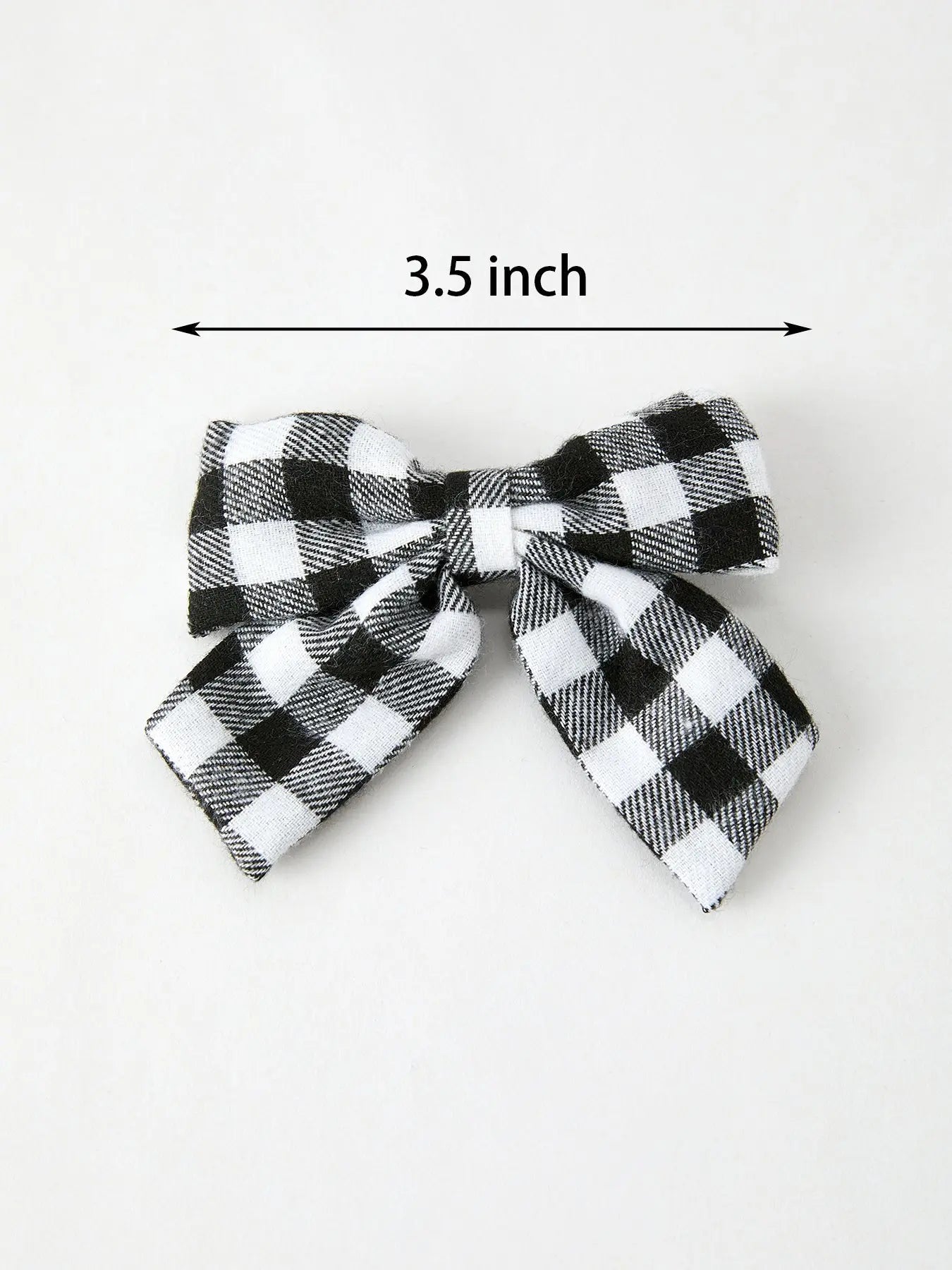Rylee Faith Designs Winter Christmas Plaid Bow Hair Clip Festive Accessory - Apparel & Accessories > Clothing > Clothing Tops > Cardigans Accessories