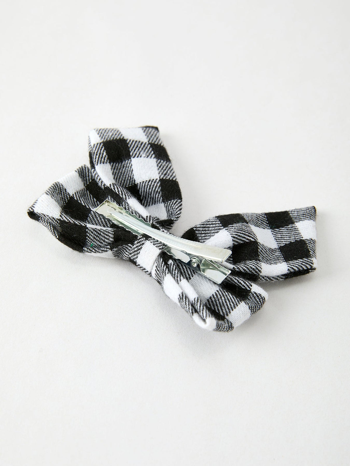 Winter Christmas Plaid Bow Hair Clip by Rylee Faith Designs
