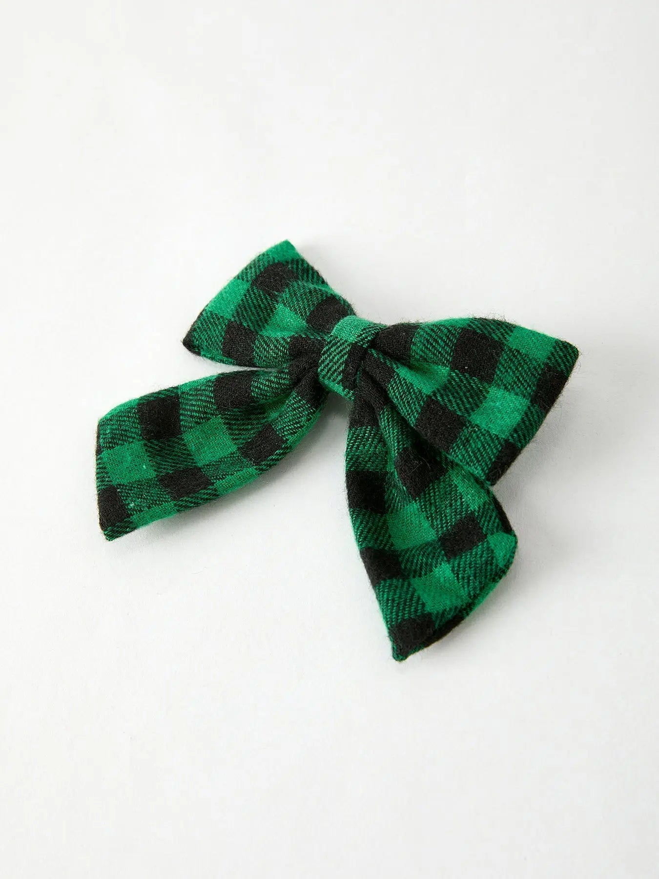 Rylee Faith Designs Winter Christmas Plaid Bow Hair Clip Festive Accessory - Apparel & Accessories > Clothing > Clothing Tops > Cardigans Accessories