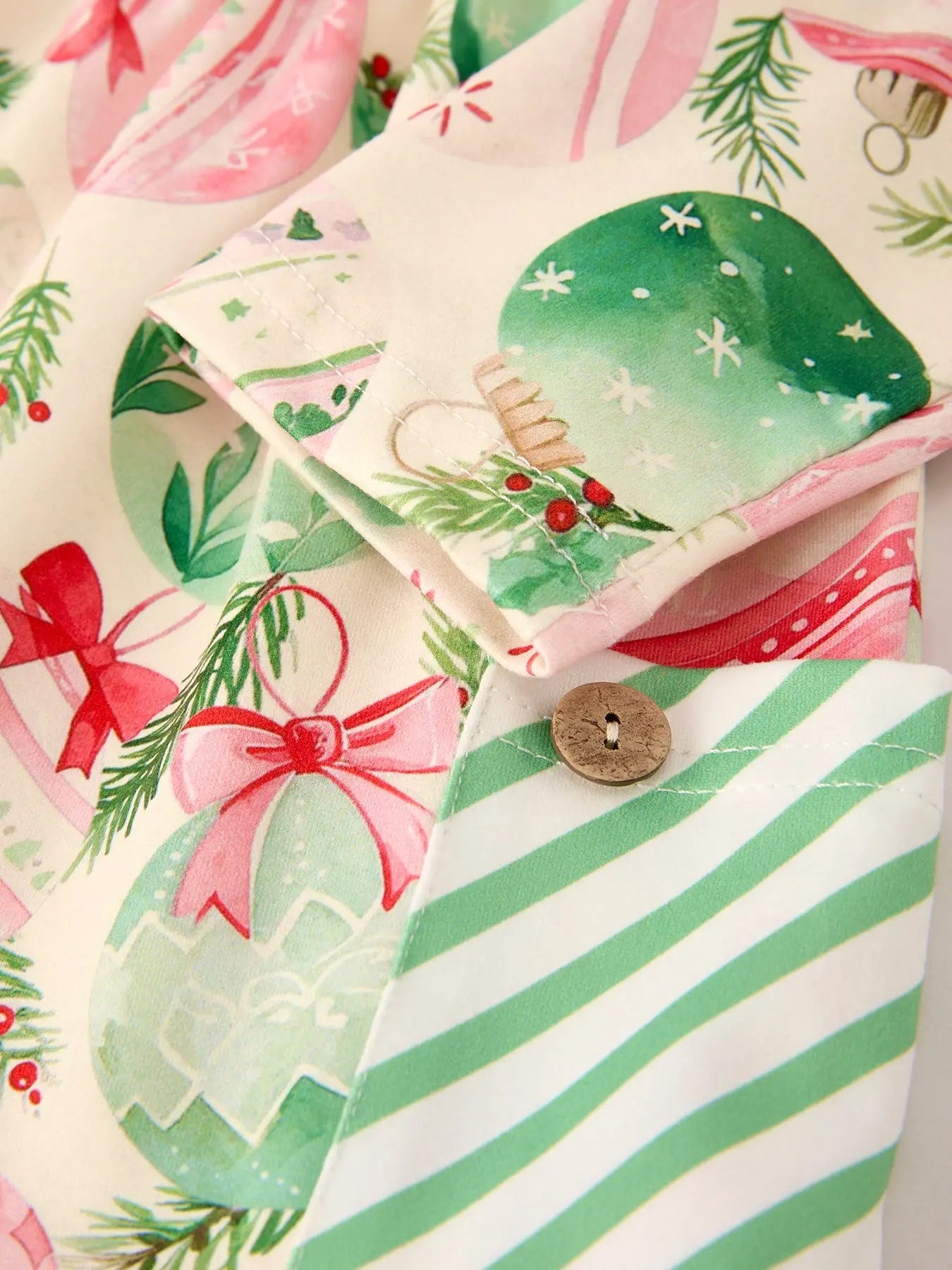 Rylee Faith Designs Winter Christmas Green Pocket Dress Girls Holiday Outfit - Apparel & Accessories > Clothing > Dresses Dress