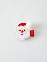Winter Christmas Girls Hair Clips 1.8 Inch by Rylee Faith Designs