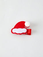 Winter Christmas Girls Hair Clips 1.8 Inch by Rylee Faith Designs