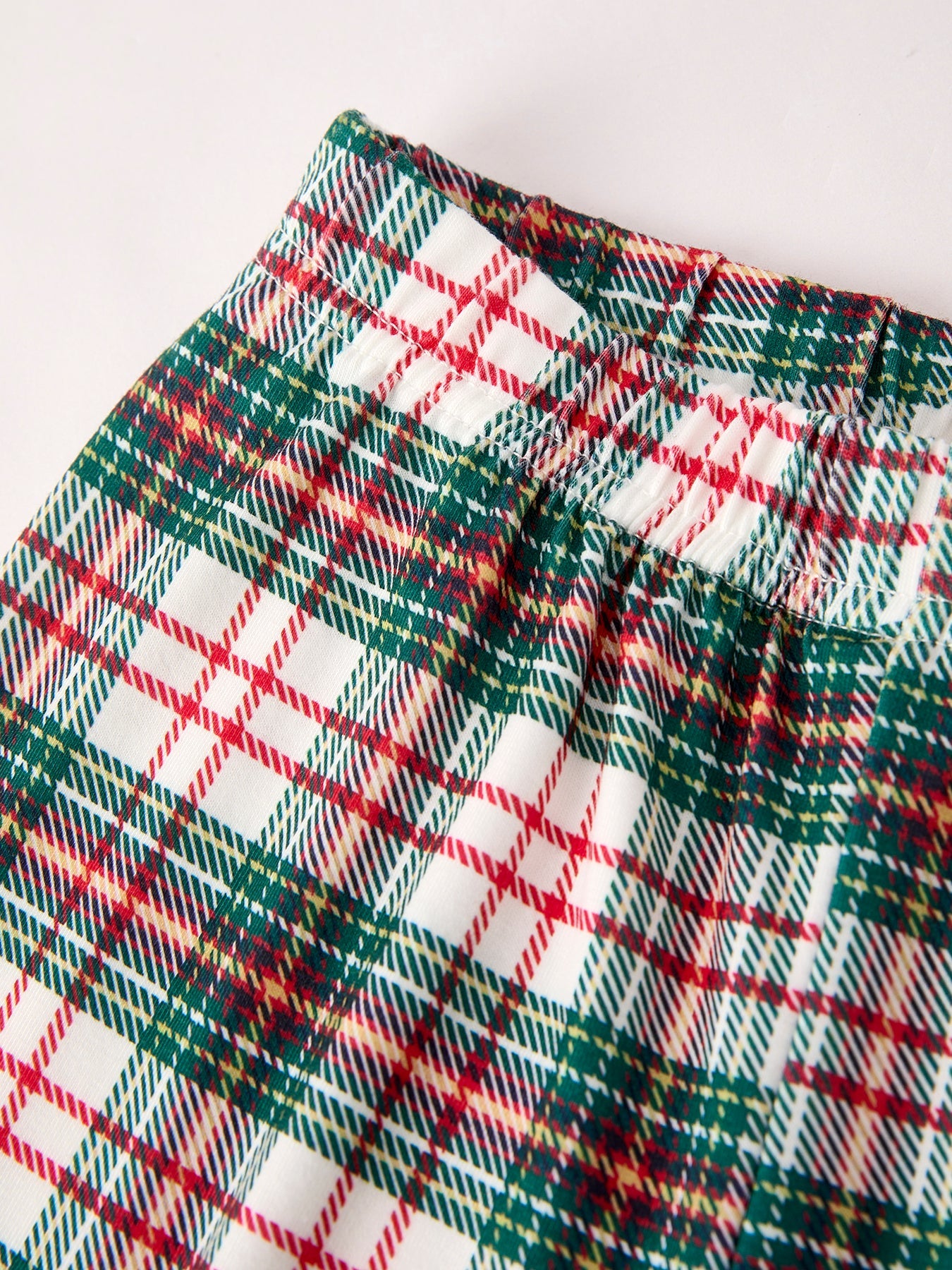 Christmas Plaid Smocking Embroidered Boys Set by Rylee Faith Designs