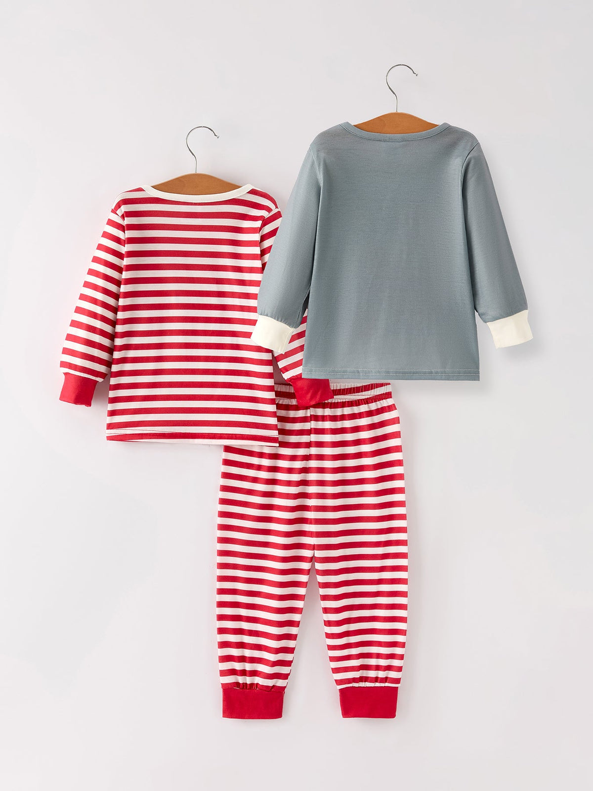 Christmas 3 Piece Girls Pajama Set by Rylee Faith Designs