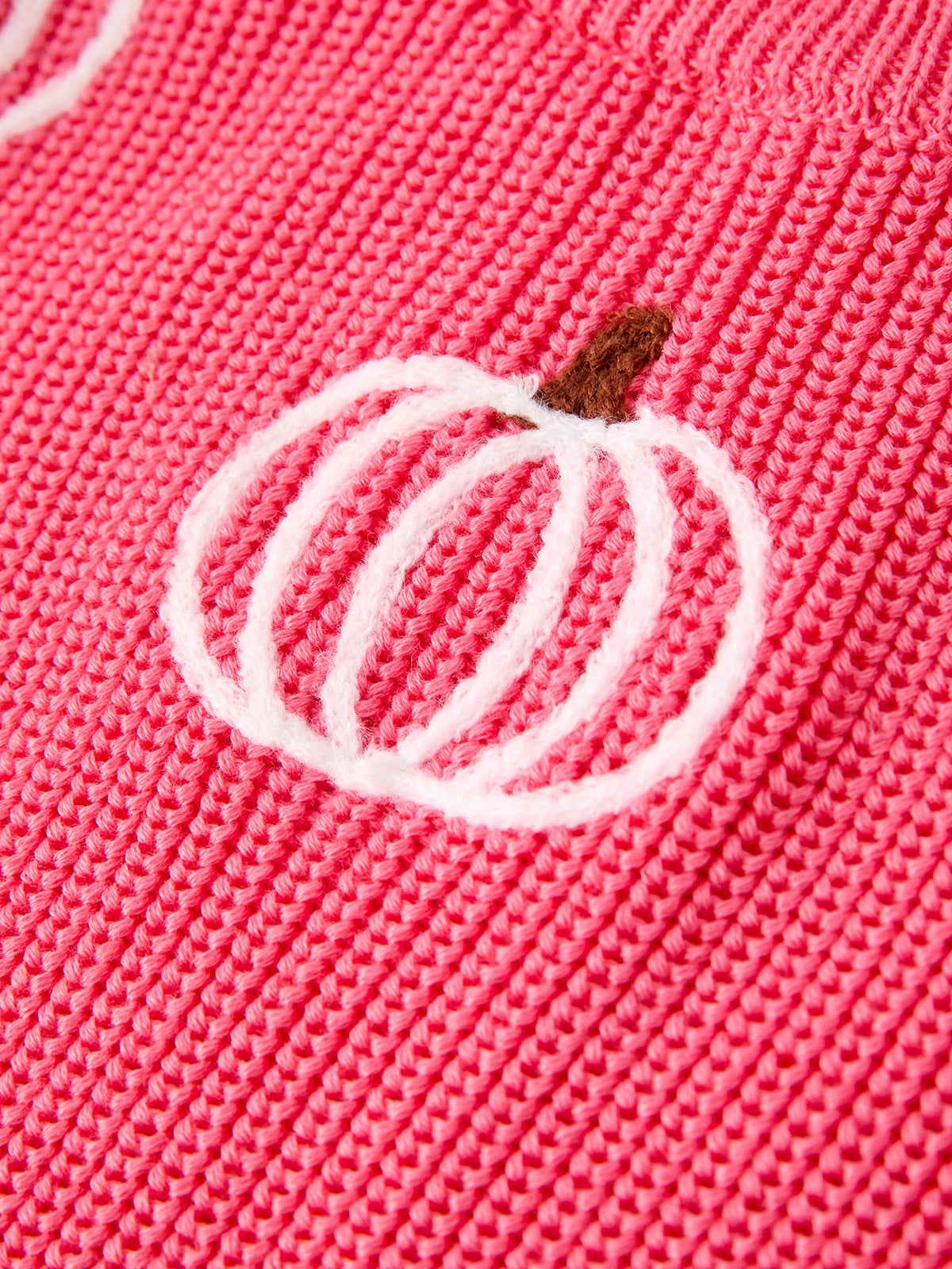 Fall Girls Thanksgiving Halloween Pumpkin Pink Pullover Sweater by Rylee Faith Designs