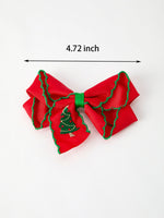 Winter Christmas tree Hair Clip by Rylee Faith Designs