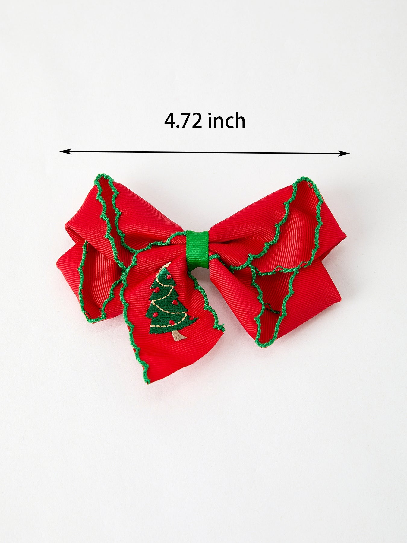 Winter Christmas tree Hair Clip by Rylee Faith Designs