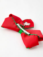 Winter Christmas tree Hair Clip by Rylee Faith Designs