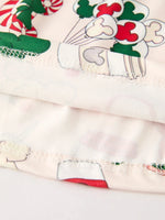 Rylee Faith Designs Merry Christmas Dress Featuring Candy Coffee And Characters - Apparel & Accessories > Clothing > Baby & Toddler Clothing > Baby & Toddler Dresses Dress
