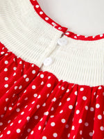Rylee Faith Designs Red Holiday Baby Girls Dress With Festive Embroidery - Apparel & Accessories > Clothing > Baby & Toddler Clothing > Baby & Toddler Dresses Dress