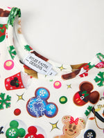 Rylee Faith Designs Festive Christmas Girls Dress With Colorful Balloons - Apparel & Accessories > Clothing > Baby & Toddler Clothing > Baby & Toddler Dresses Dress