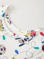 Rylee Faith Designs Christmas Girls Dress With Colorful Lights And Characters - Apparel & Accessories > Clothing > Baby & Toddler Clothing > Baby & Toddler Dresses Dress