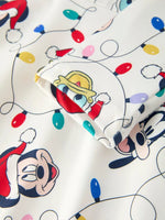 Rylee Faith Designs Christmas Girls Dress With Colorful Lights And Characters - Apparel & Accessories > Clothing > Baby & Toddler Clothing > Baby & Toddler Dresses Dress