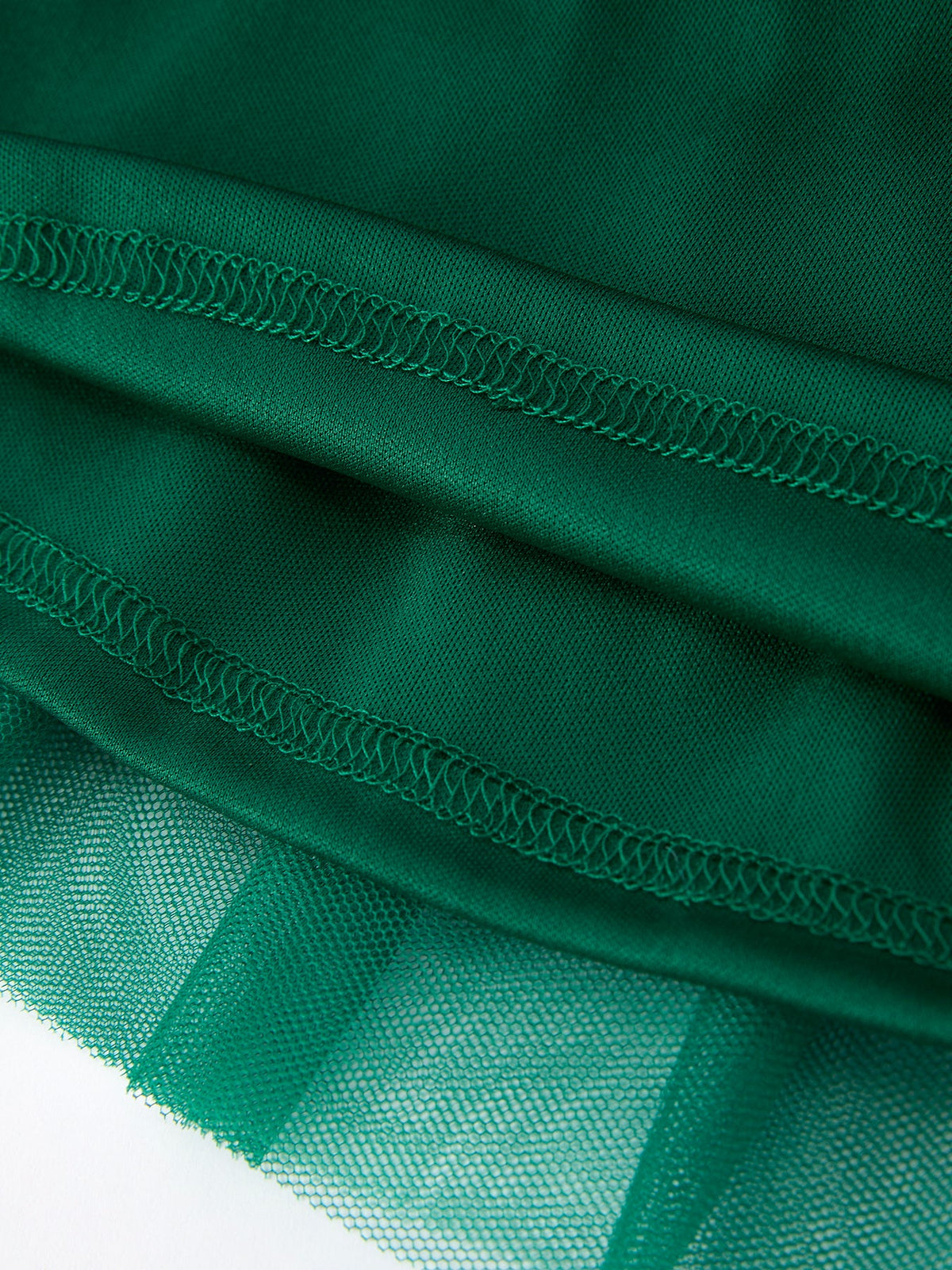 Christmas Candy Cane Sequin Applique Green Tulle Skirt by Rylee Faith Designs
