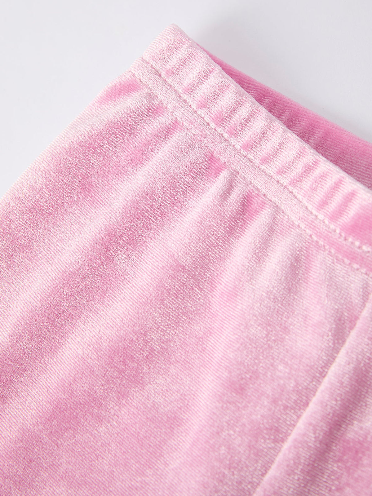 Toddler Girls Christmas Outfit – Pink Merry Bright Top and Bell Pants by Rylee Faith Designs
