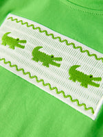 Toddler Boys Summer Crocodile Embroidered Plaid Shorts Set by Rylee Faith Designs at Everetts Place